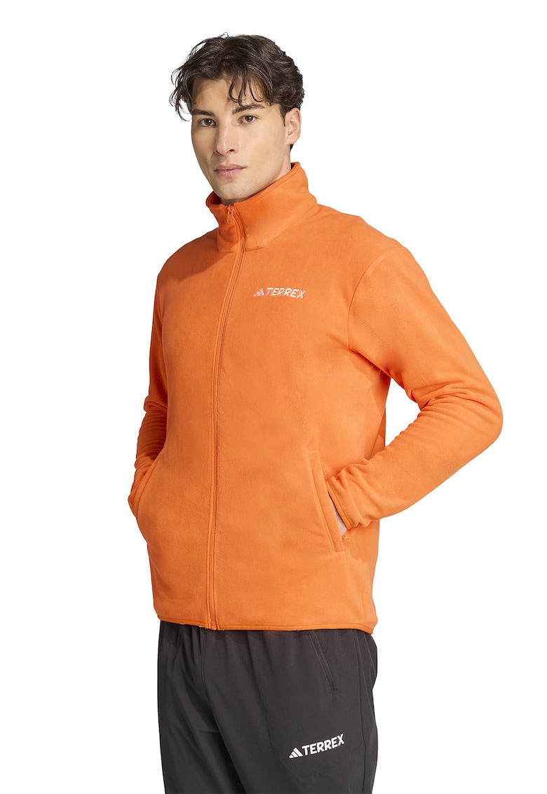 Bluza cu fermoar si buzunare laterale pentru drumetii