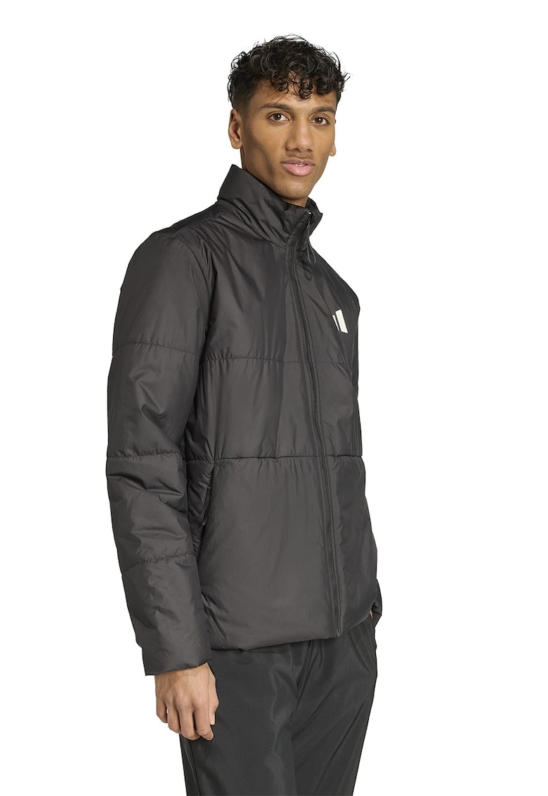 Geaca cu vatelina si guler inalt