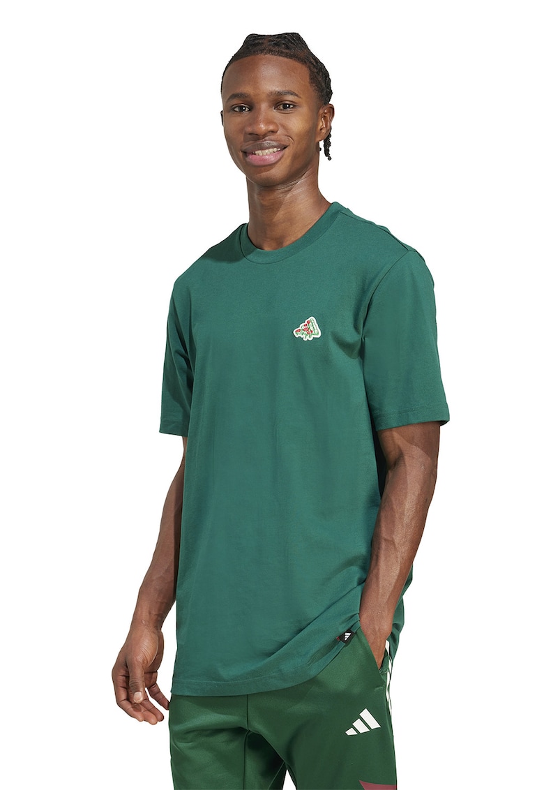 Tricou din bumbac relaxed fit - Verde