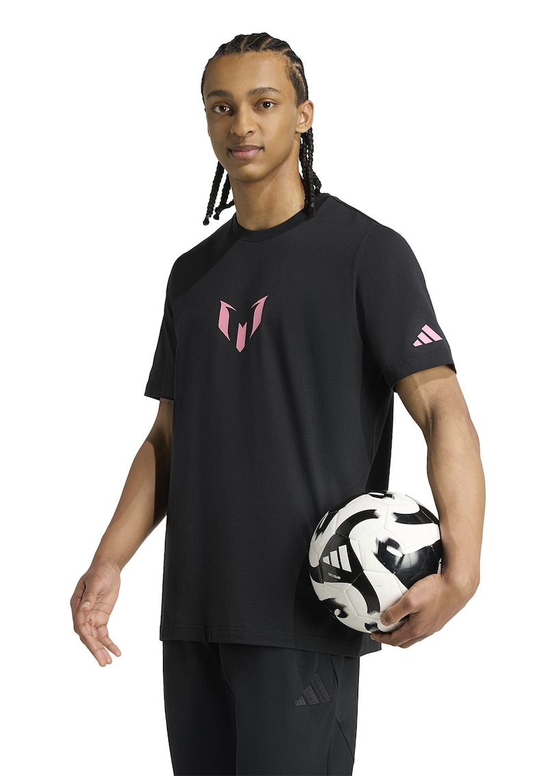 Tricou de bumbac pentru fotbal Messi