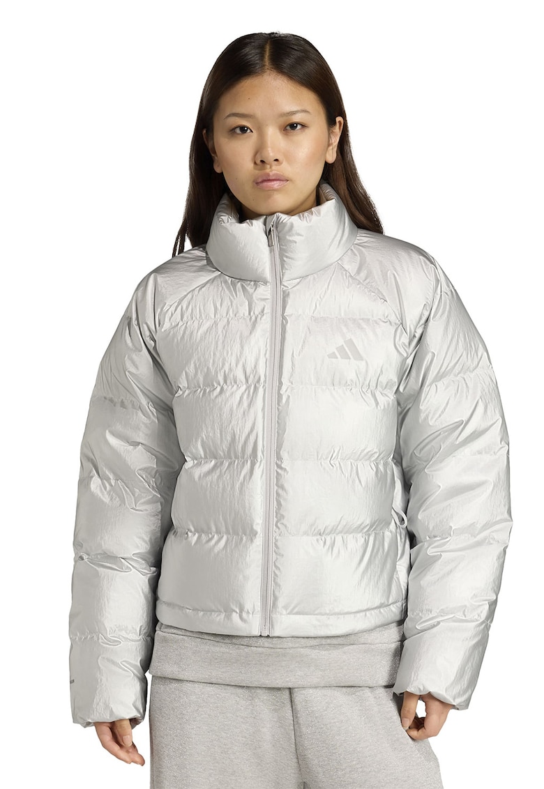 Jacheta cu vatelina si guler inalt