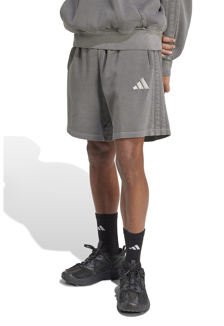 Bermude de bumbac cu logo