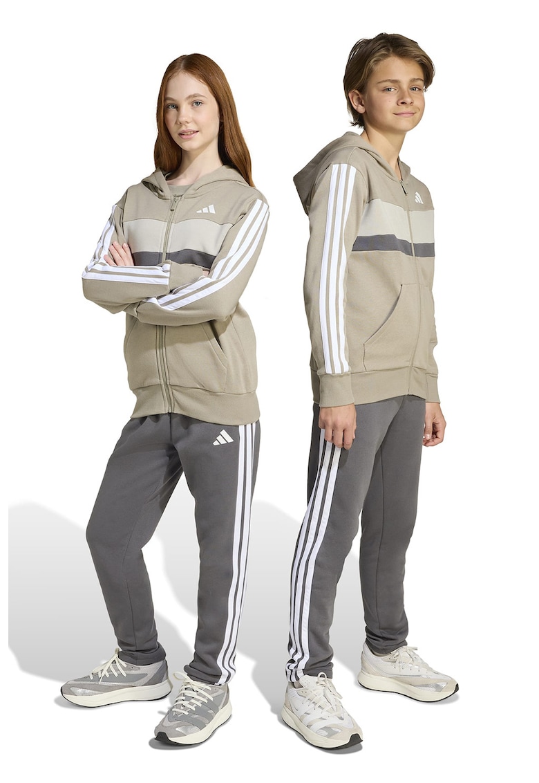 Trening din amestec de bumbac cu model logo