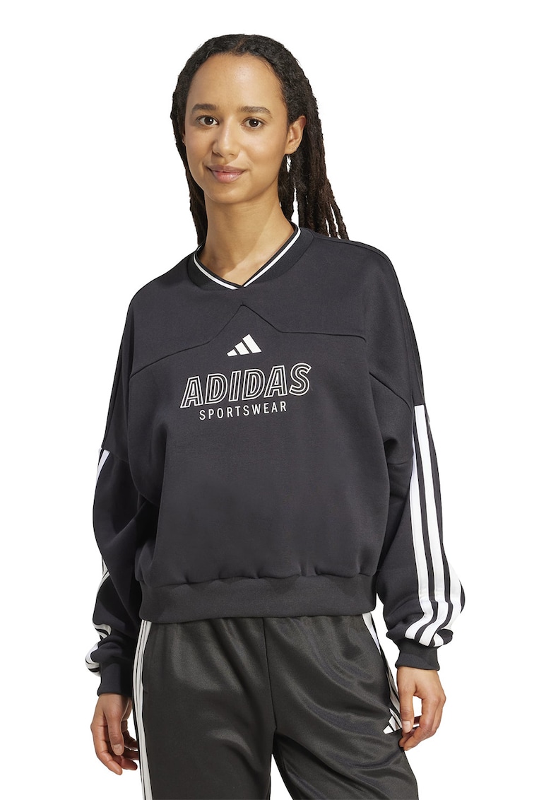 Bluza de trening cu logo - Negru
