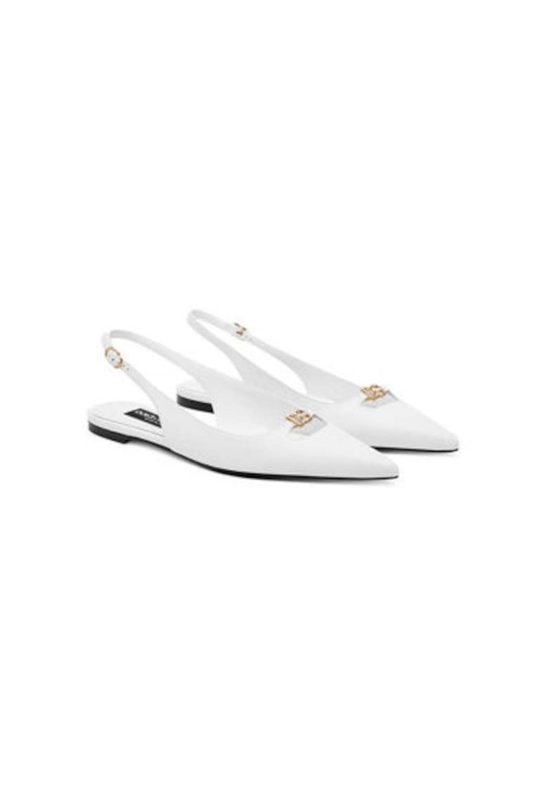 Sandale dama - CG0795 A1953 - Dolce Gabbana - Piele naturala - Alb