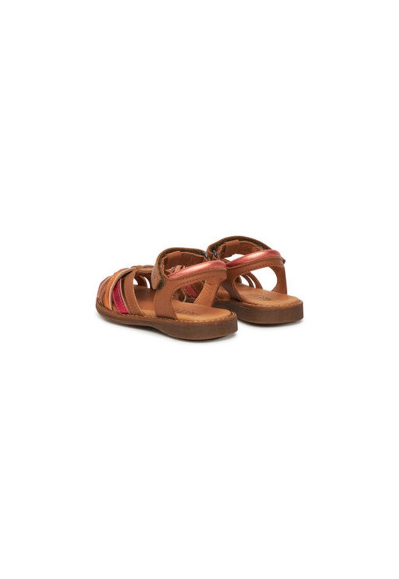 Sandale fete - G3150245-4 - Piele naturala - Maro - Maro