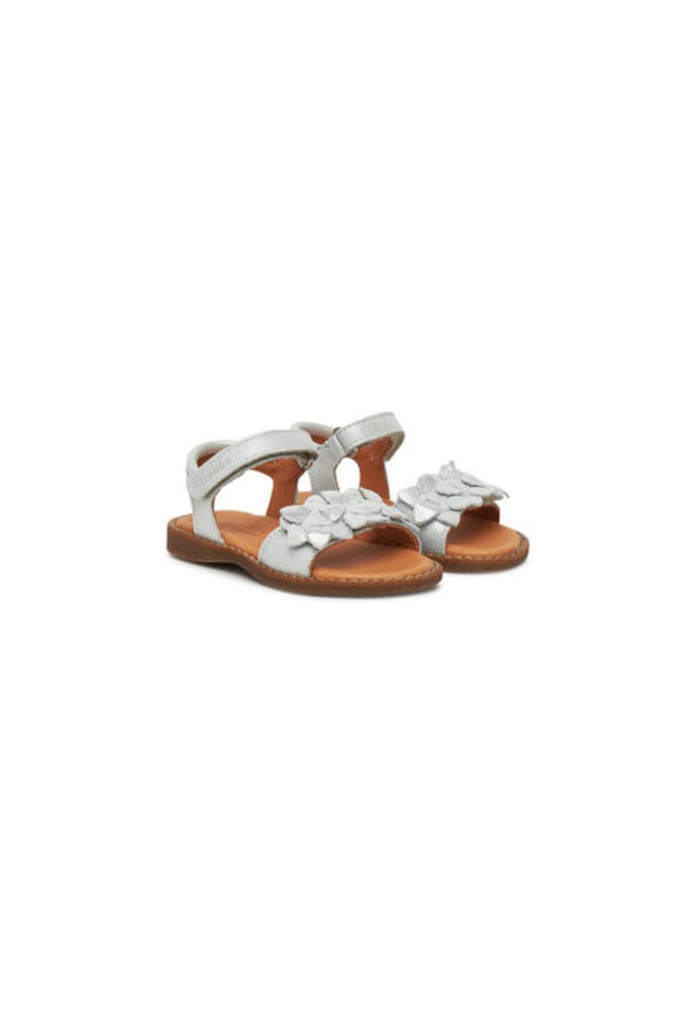 Sandale fete - G3150251-26 - Piele naturala - Argintiu - Argintiu