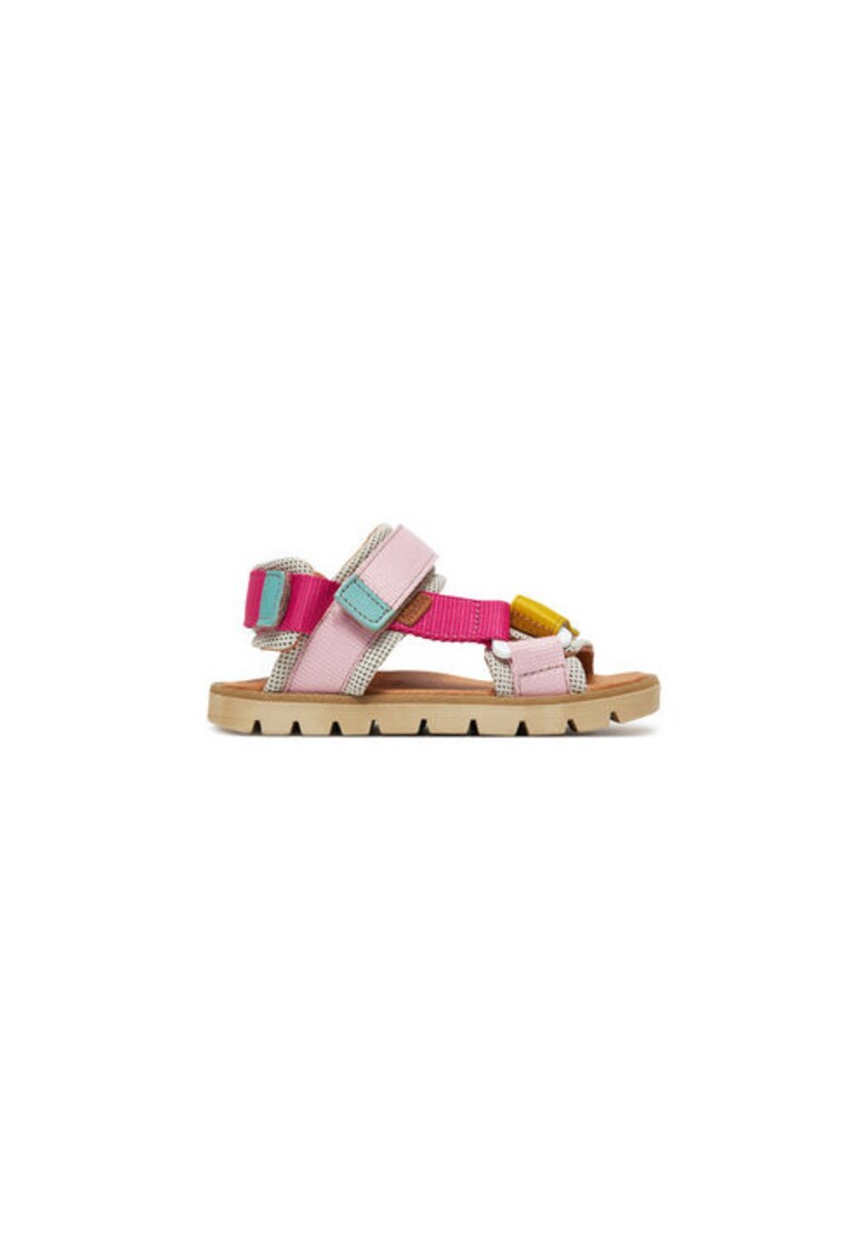 Sandale copii - piele naturala - multicolor - pentru fete -