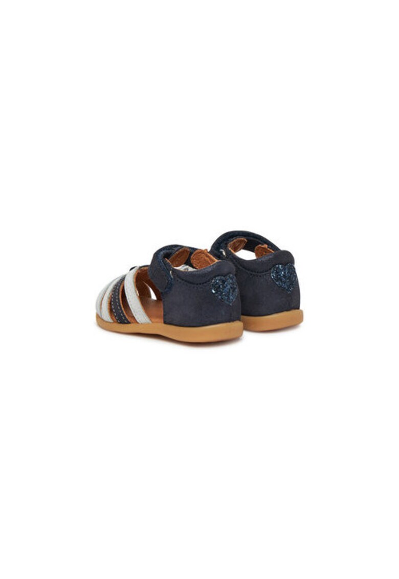 Sandale fete - G2150201-4 - Piele naturala - Albastru - Albastru