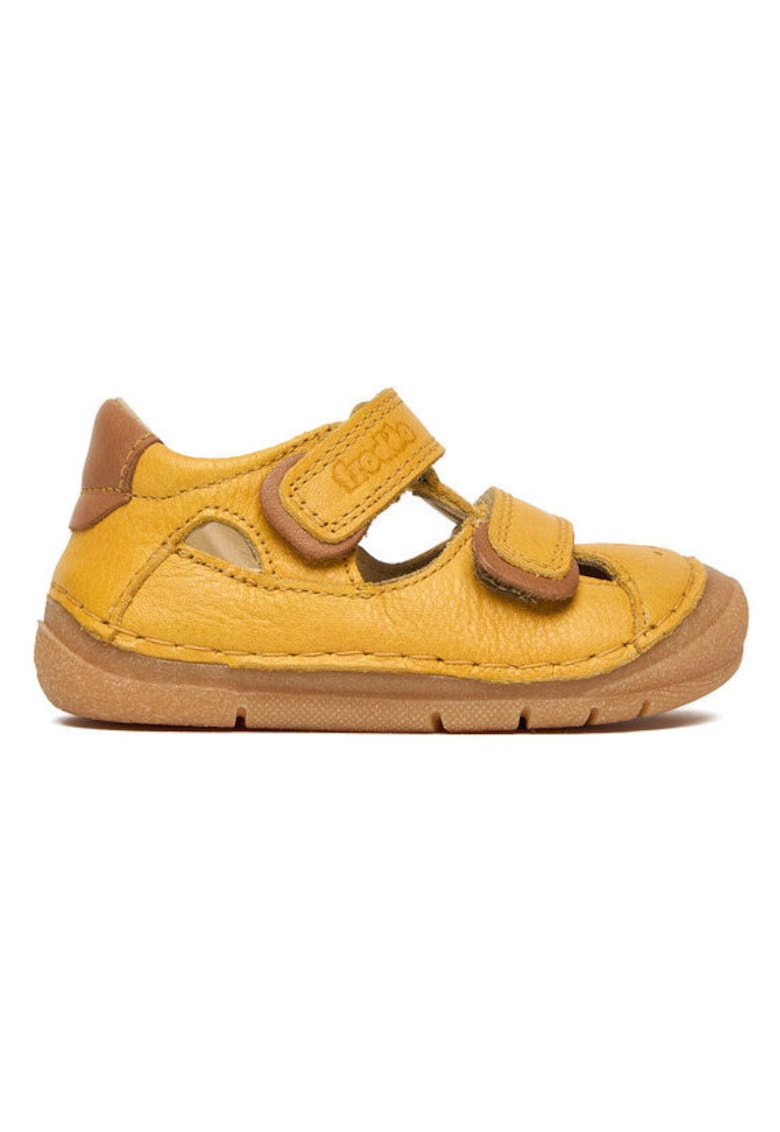 Sandale fete - G2150198-3 - Piele naturala - Galben - Galben