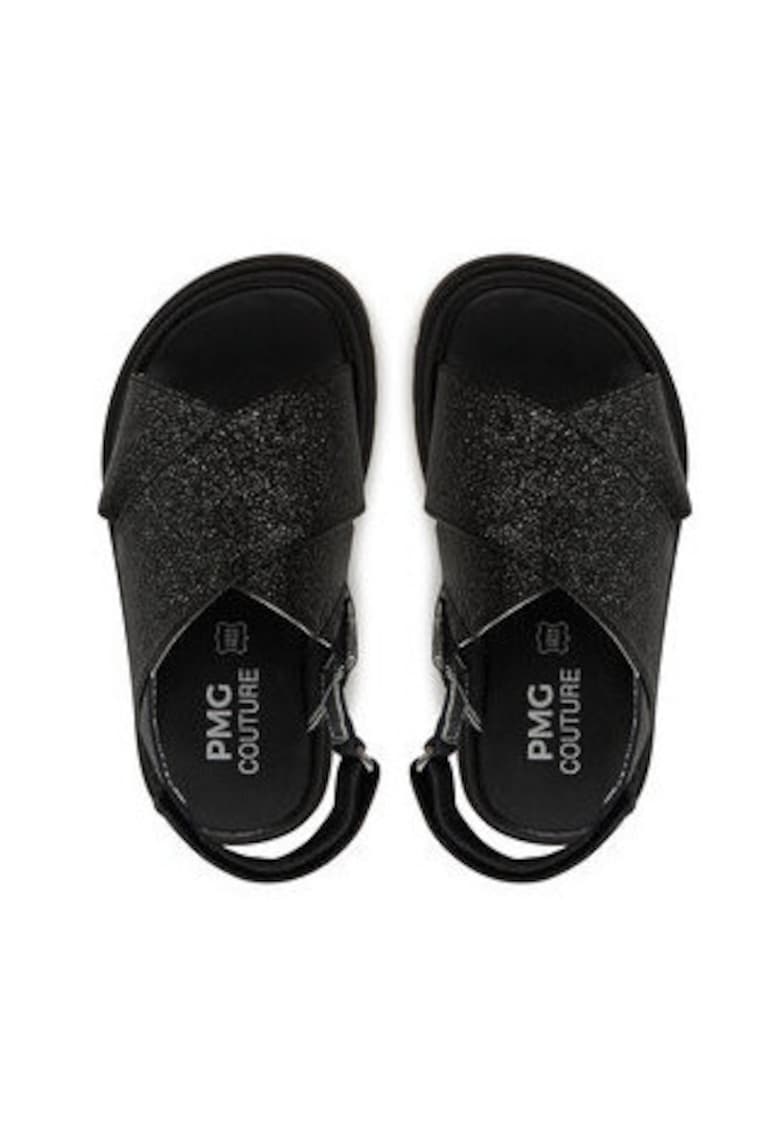 Sandale fete - 7938733 - Piele naturala - Negru - Negru