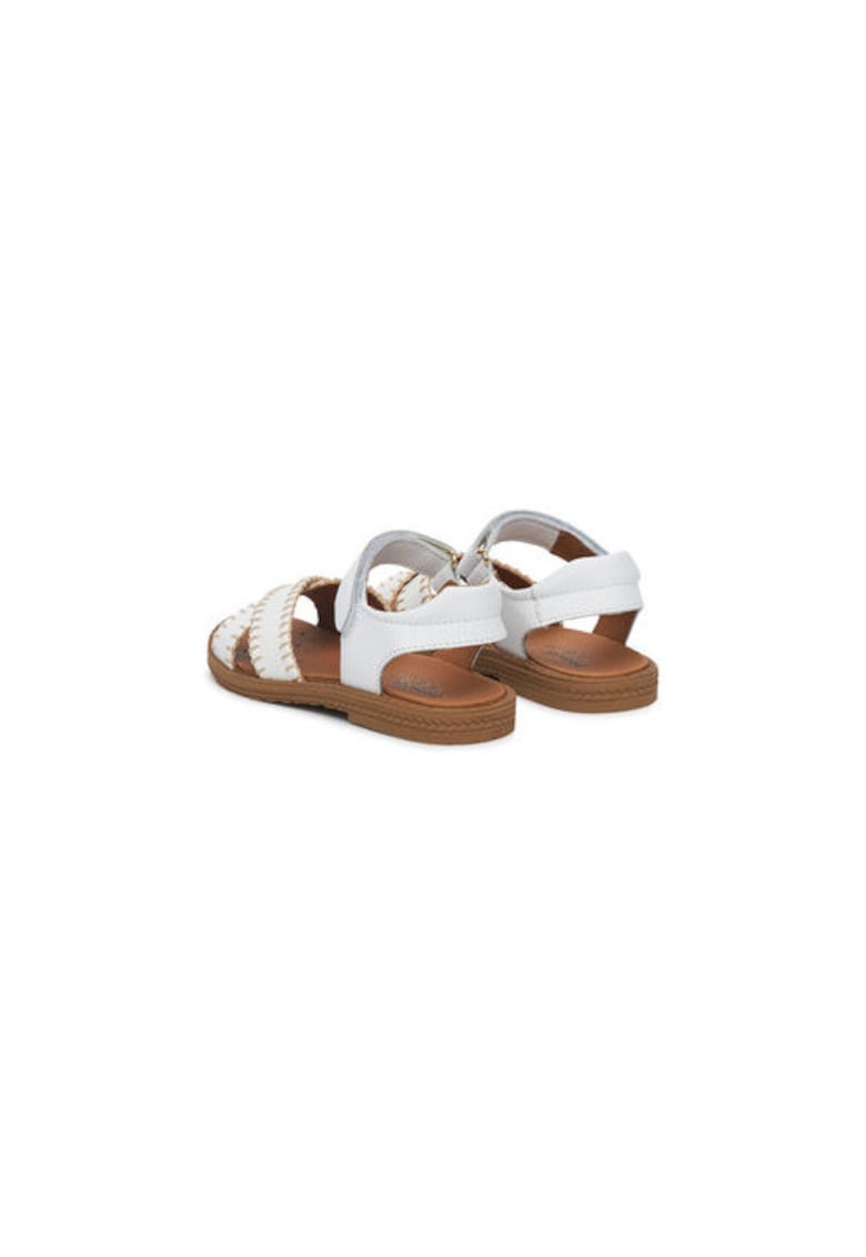 Sandale fete - 7889522 - Piele naturala - Alb - Alb