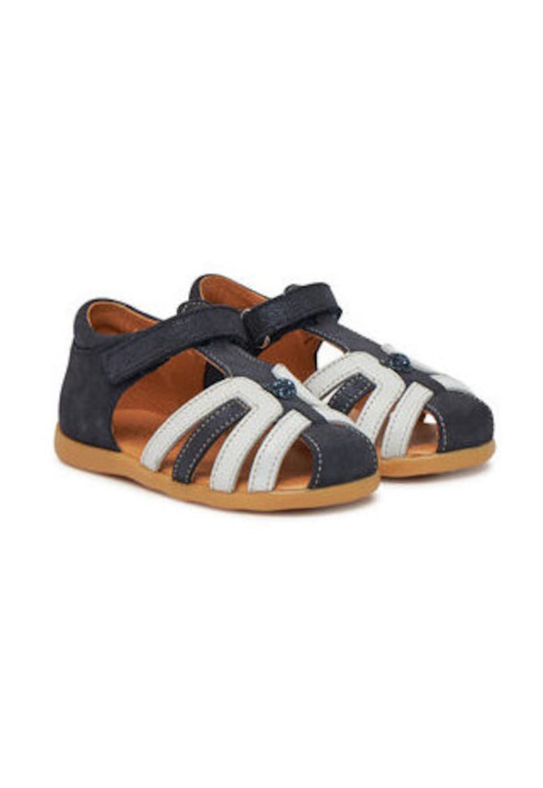 Sandale fete - G2150201-4 - Piele naturala - Bleumarin - Bleumarin