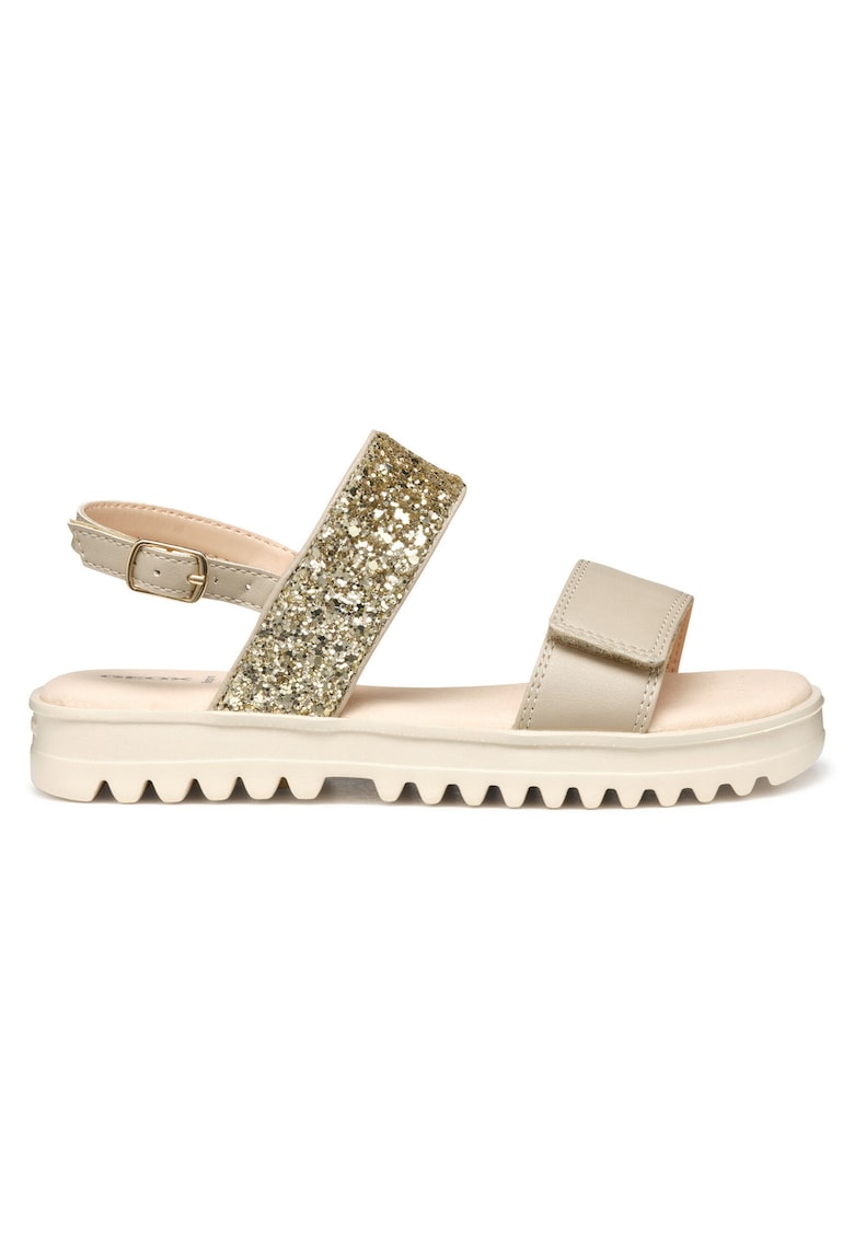 Sandale fete - J556EA-0BCEW - Piele ecologica - Bej - Bej