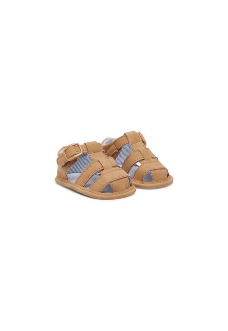 Sandale fete - 9897 - Piele ecologica - Maro - Maro