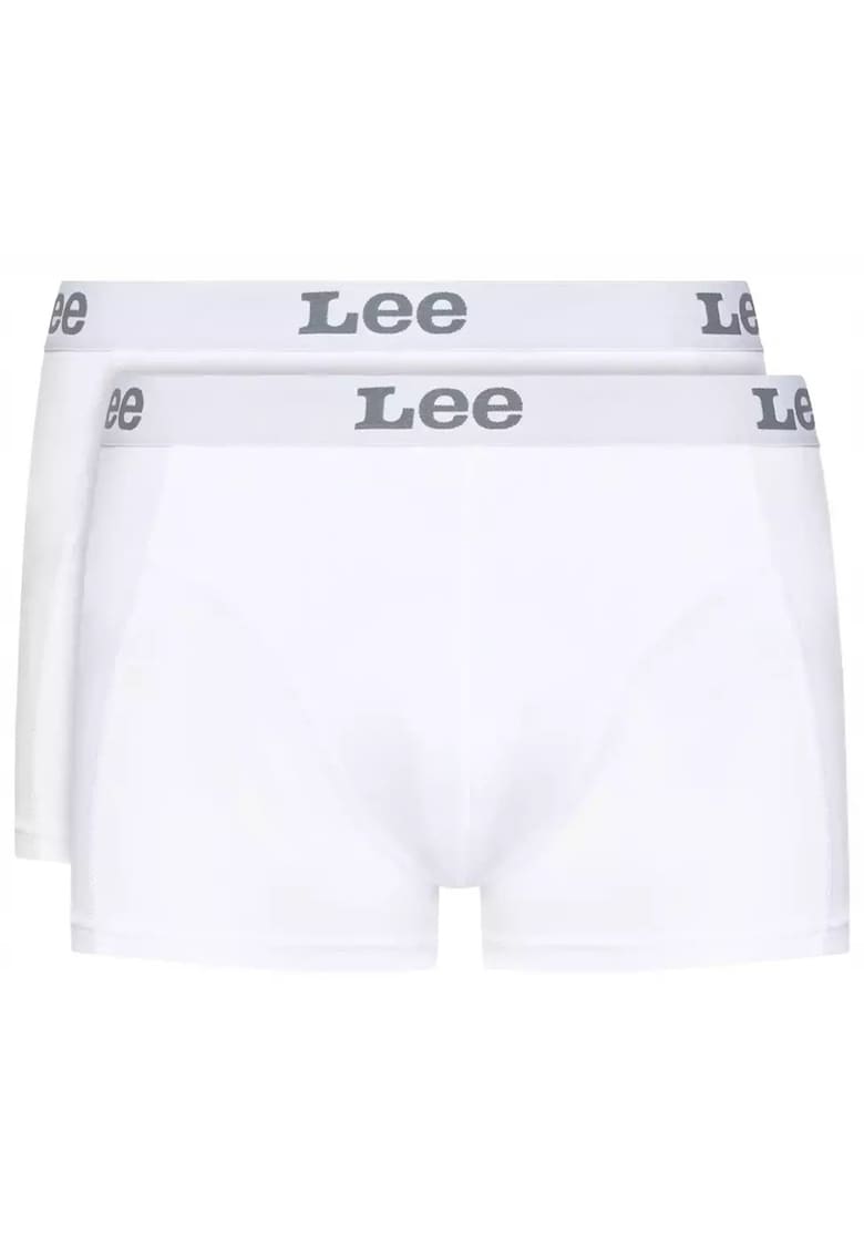 Set Boxeri Barbati 2-Pack -  Alb - 95% Bumbac - 5% Elastan - 2 Bucati