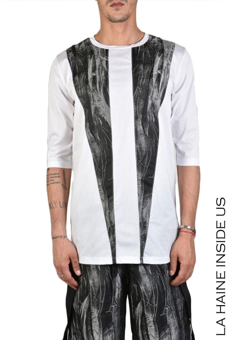 Tricou mulat cu imprimeu minimalist