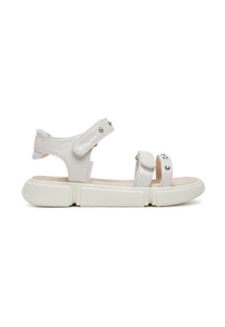 Sandale fete - 45637 - Piele ecologica - Alb - Alb