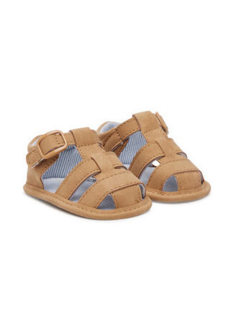 Sandale fete - 9897 - Piele ecologica - Maro - Maro