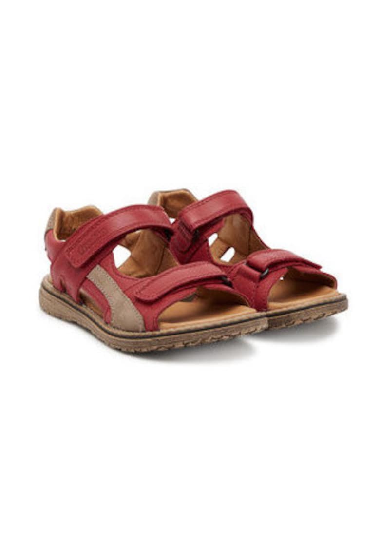 Sandale baieti - G3150280-2 - Piele naturala - Rosu - Rosu