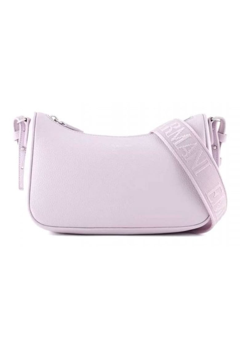 Geanta dama cross body roz 22x13x6cm