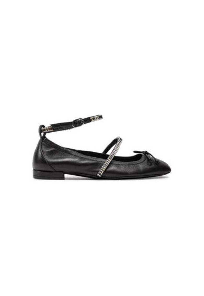 Balerini SI443 - Piele naturala - 40 EU - Negru