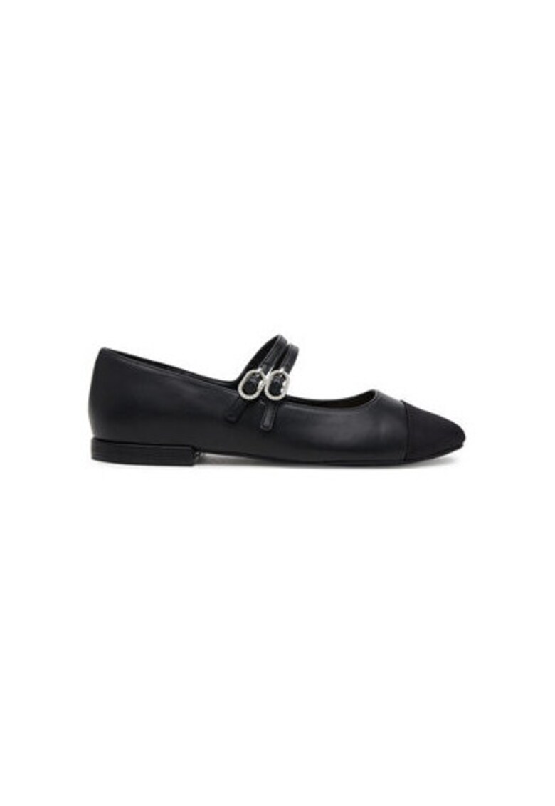 Balerini 13942537 - Piele ecologica - Negru - Negru