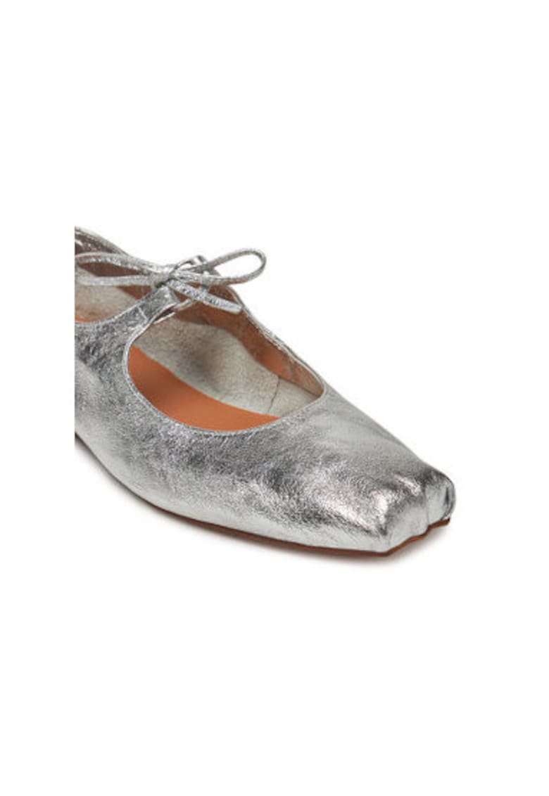 Balerini BATSHEVA BALERINY - Piele naturala - 40 EU - Argintiu