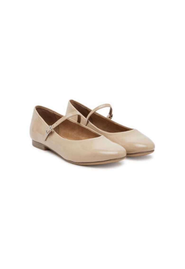 Balerini 1-22122-42 - Piele ecologica - Bej - Bej