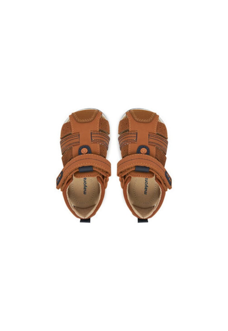 Sandale baieti - 41678 -  Piele naturala - Maro