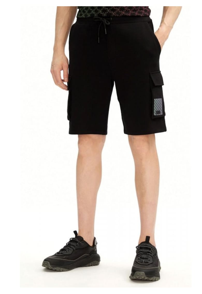 Pantaloni  Bermuda - negru - 100% bumbac