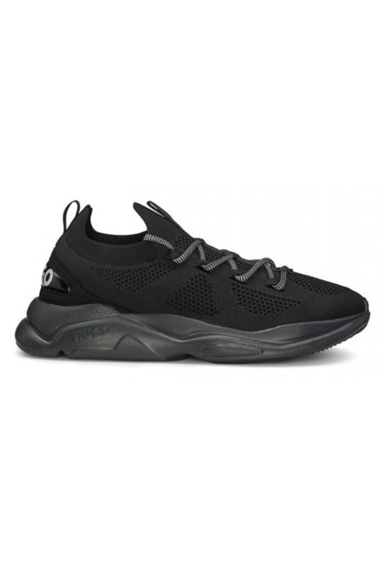 Pantofi sport barbati model LEON RUNN - negru - poliesterdwqfwq - Negru