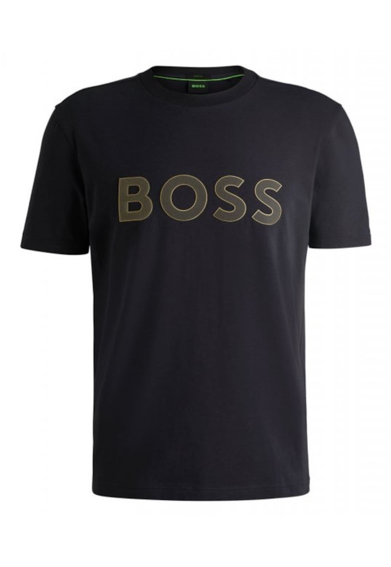 Tricou ATHLEISURE - croiala regulara - albastru - bumbac-elastan
