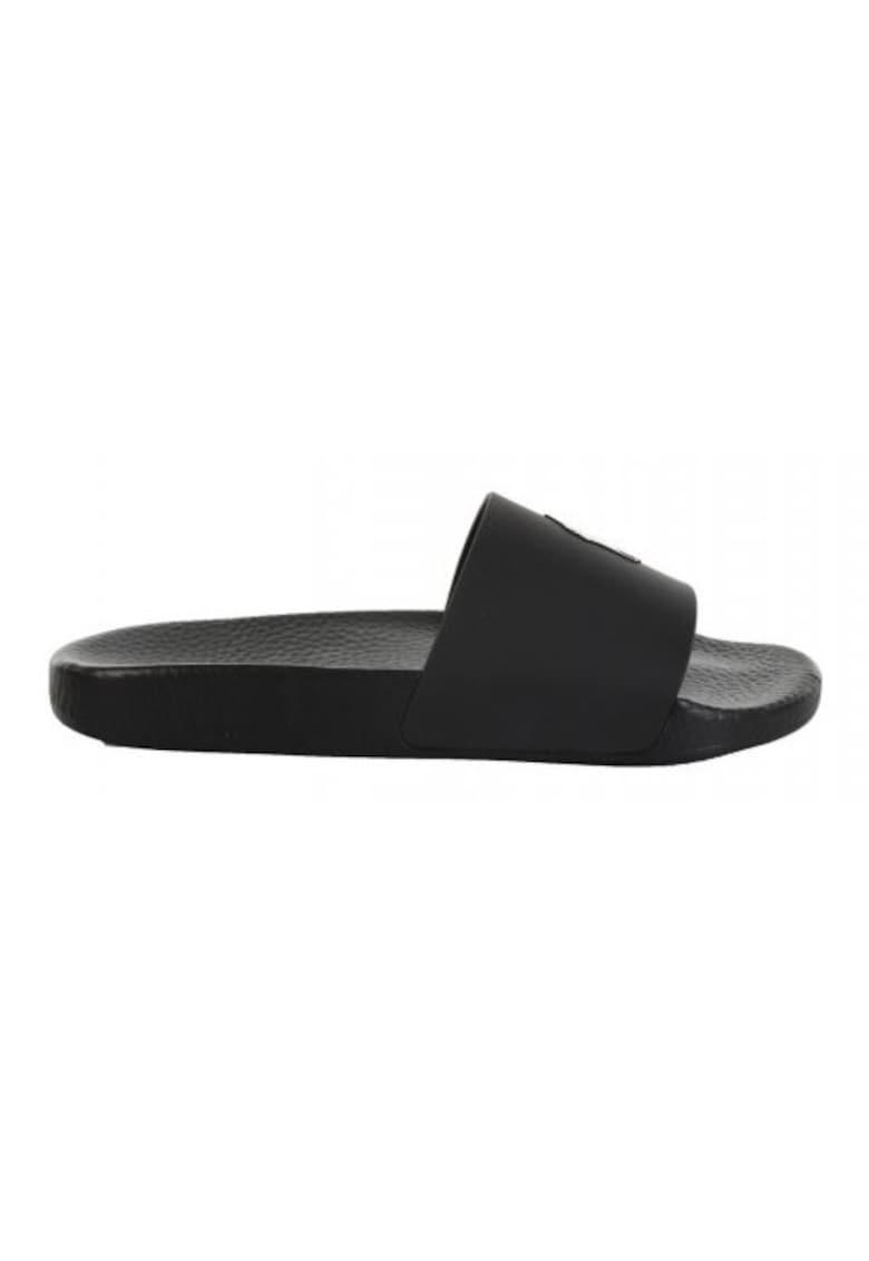 Papuci barbati model Palpi Polo Slide - 100% plastic - negri