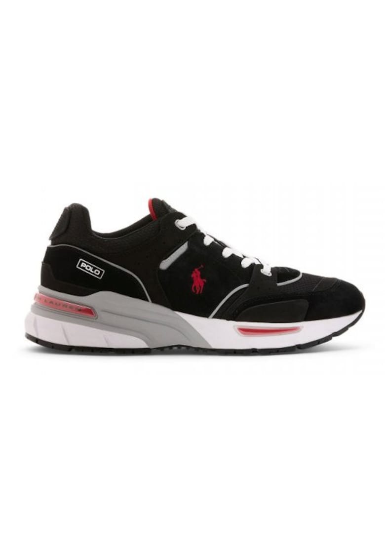 Pantofi sport barbati - Trackstr - negru - piele si material textil
