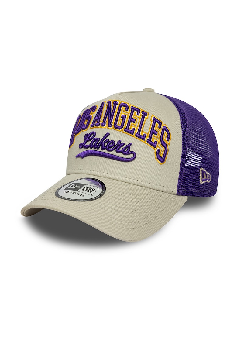 Sapca trucker cu imprimeu Los Angeles Lakers
