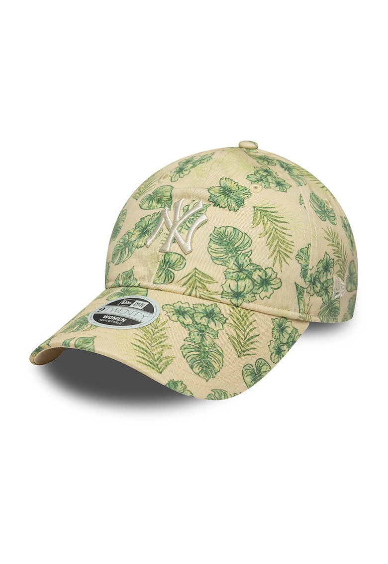 Sapca din bumbac cu model frunza