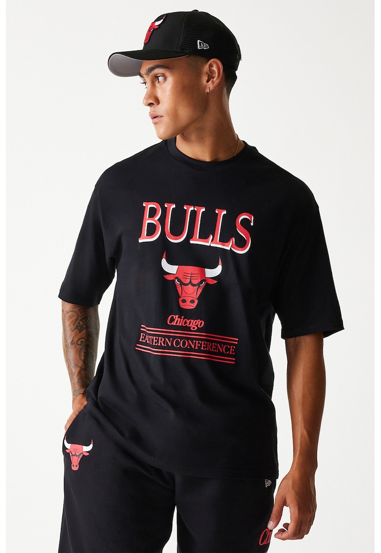 Tricou cu decolteu la baza gatului Chicago Bulls