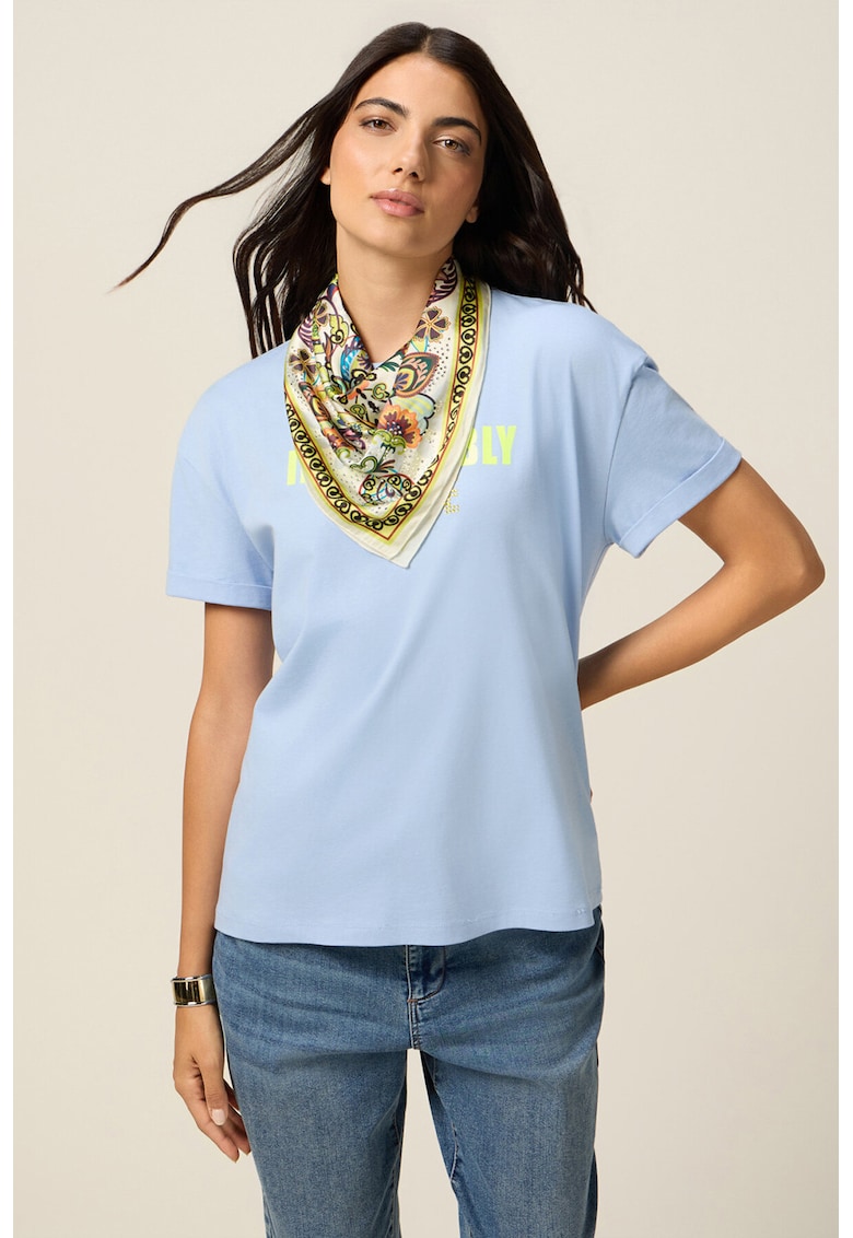 Tricou cu accesoriu cu esarfa