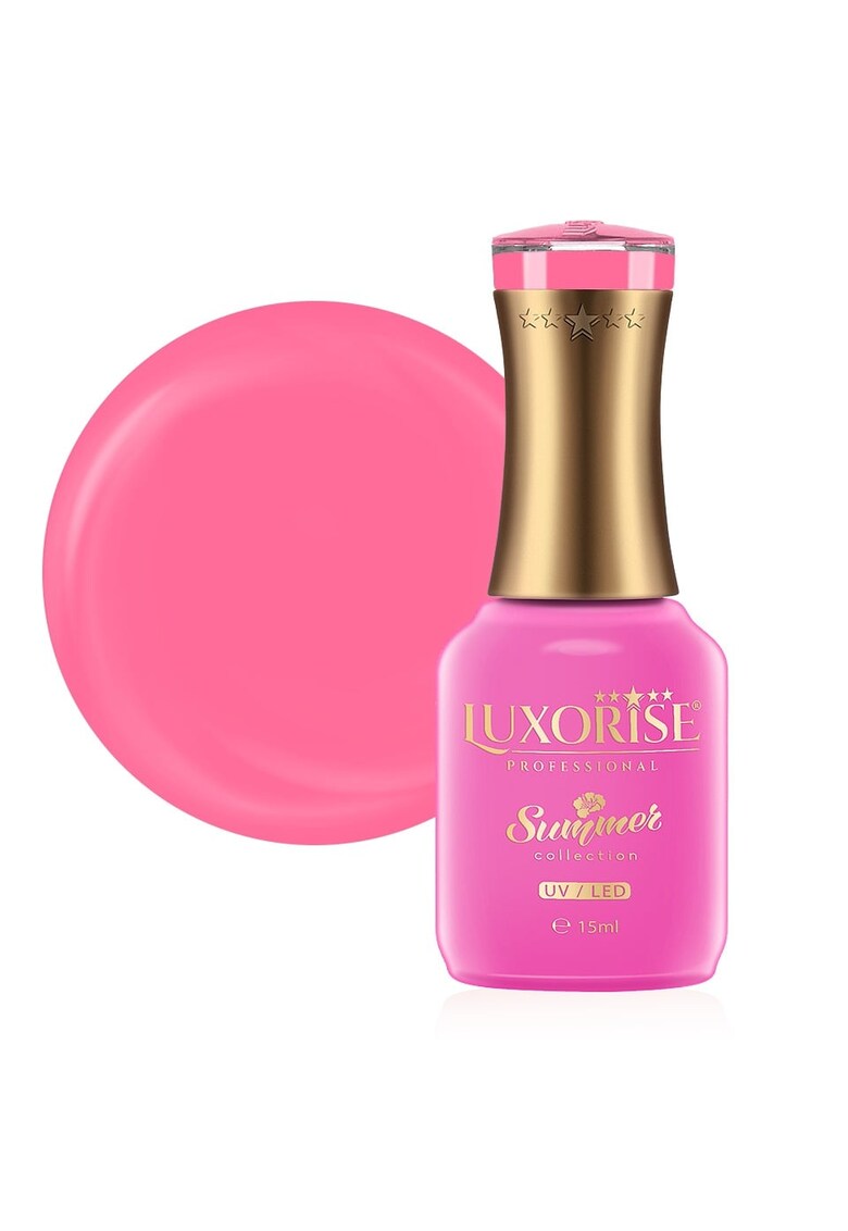 Oja Semipermanenta Summer Collection - Hot Pink 15ml