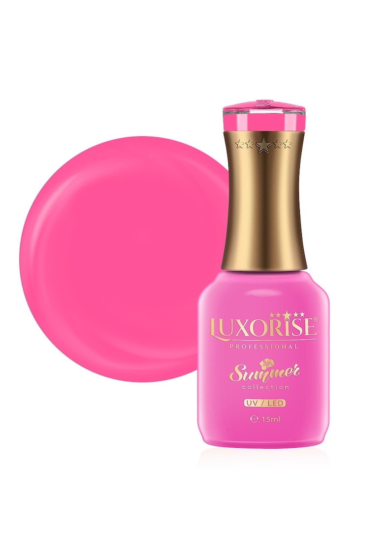 Oja Semipermanenta Summer Collection - Hot Pink 15ml