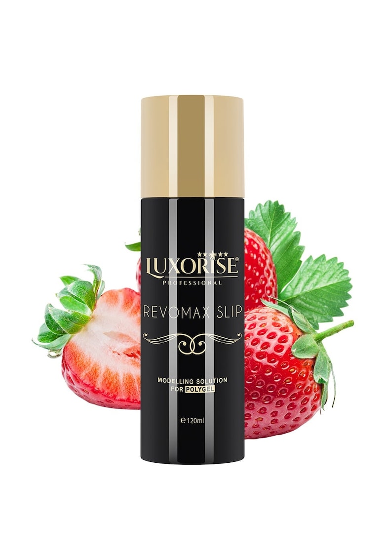 Solutie modelare Polygel RevomaxSlip Strawberry 120ml
