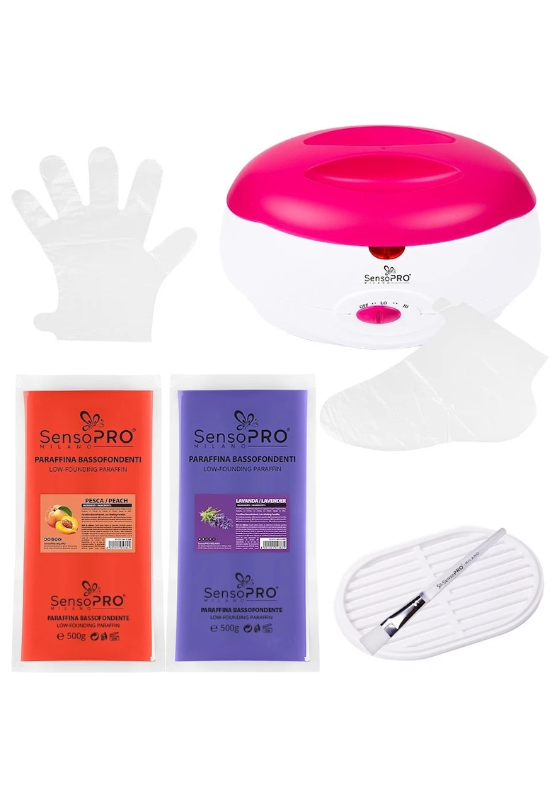 Kit Parafina cu incalzitor parafina + accesorii + CADOU