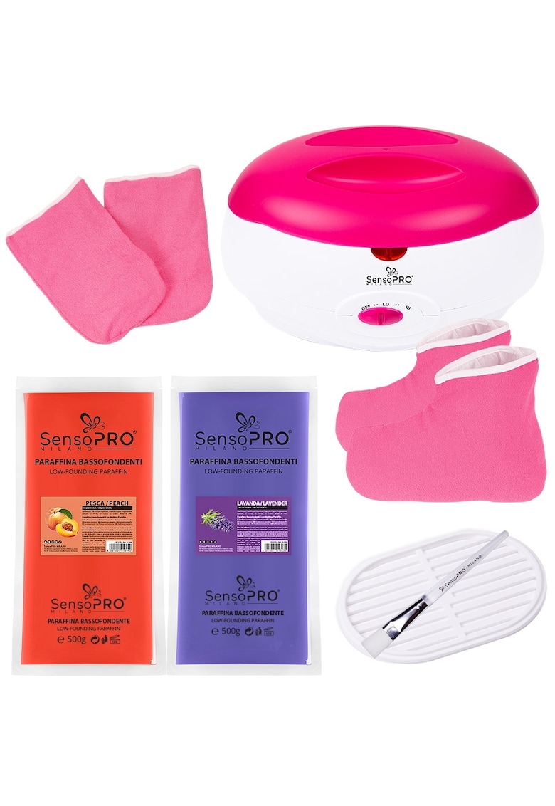 Kit Parafina cu incalzitor parafina + accesorii + CADOU