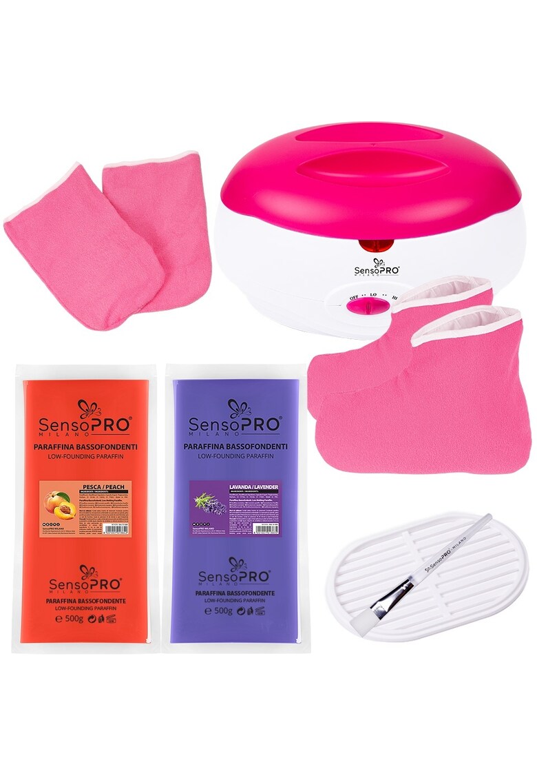 Kit Parafina cu incalzitor parafina + accesorii + CADOU