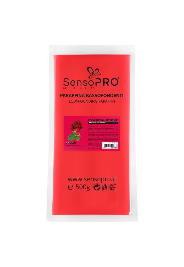 Parafina Solida cu aroma de Trandafir  500 g