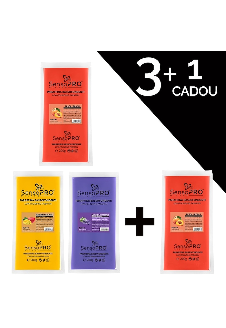 Parafina Solida 200g 3 + 1