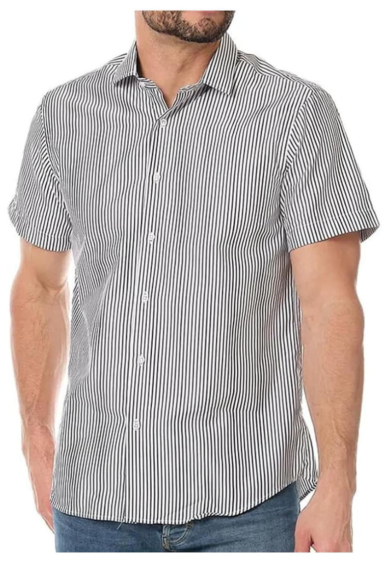 Camasa slim fit cu dungi Carl