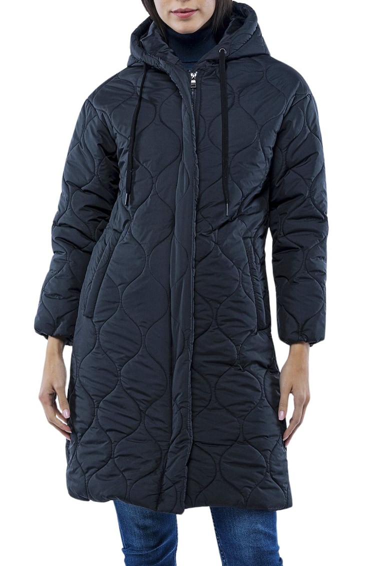 Geaca lunga matlasata