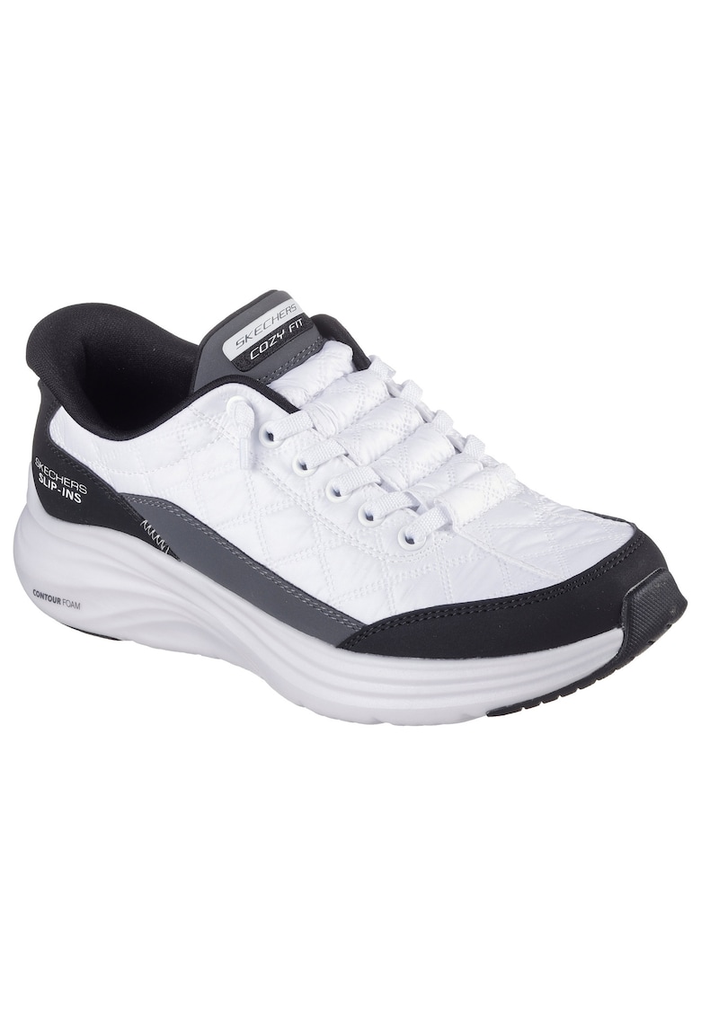 Pantofi sport slip-ins Contour Foam Cozy - Alb